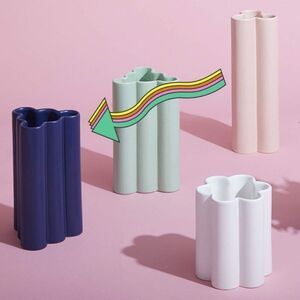 Jonathan Adler Cloud Pottery Vase in blue